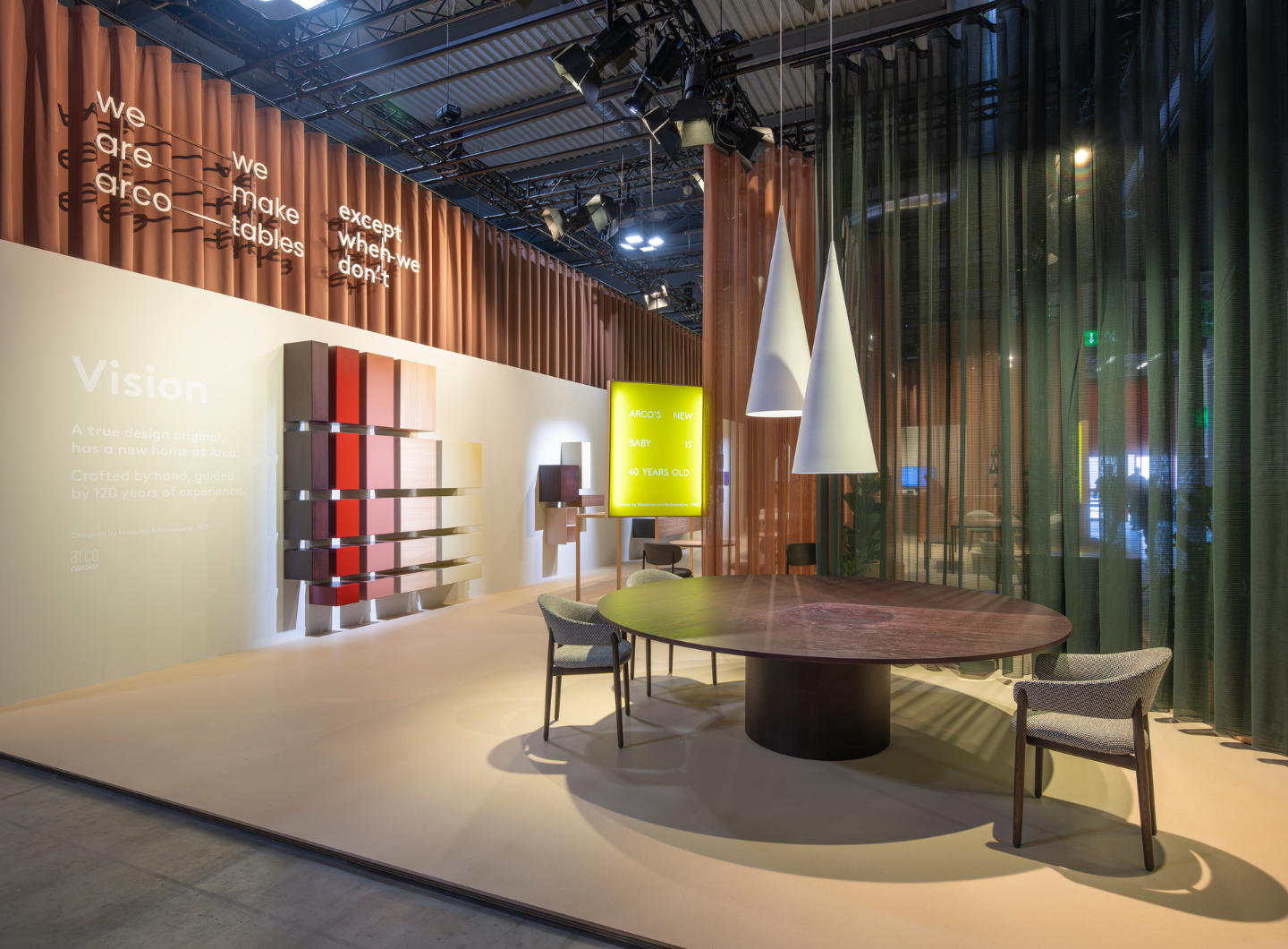Salone del Mobile 2025. We make tables. Except when we don't.